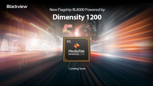 Blackview BL8000 - первый в мире защищенный 6-нм телефон смартфон на чипе MediaTek Dimensity 1200