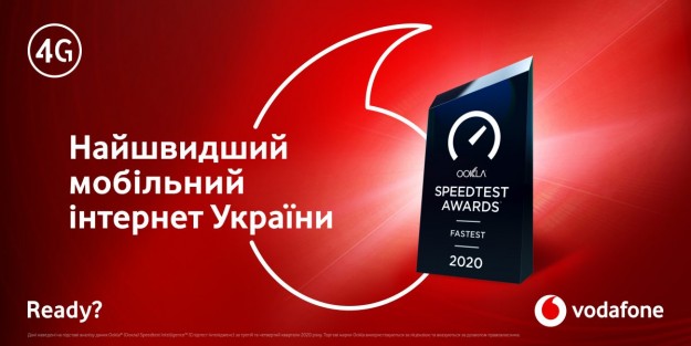Рейтинг самых быстрых городов и сел Украины в сети Vodafone