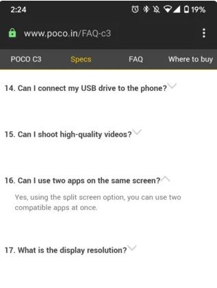 В некоторых смартфонах Xiaomi после обновления MIUI 12 пропала функция разделения экрана