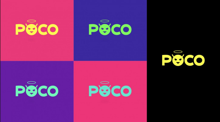 Новый логотип Poco — это эмодзи-чертёнок с нимбом