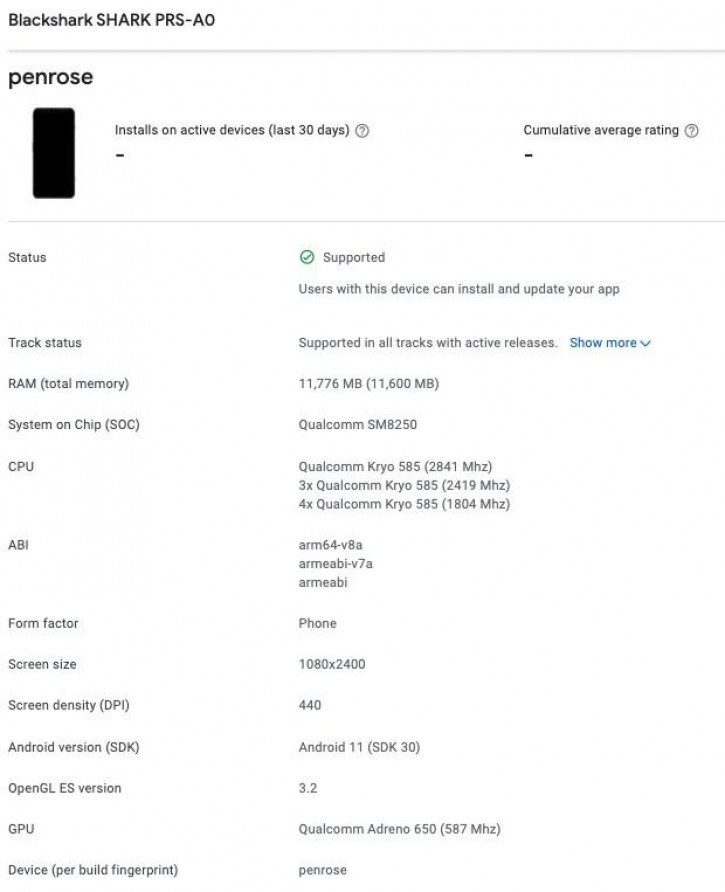 Раскрыты детали «заряженной» модели Xiaomi Black Shark 4 Pro