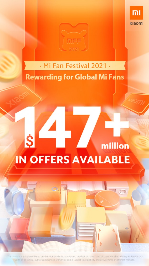 Xiaomi объявляет о начале Mi Fan Festival 2021