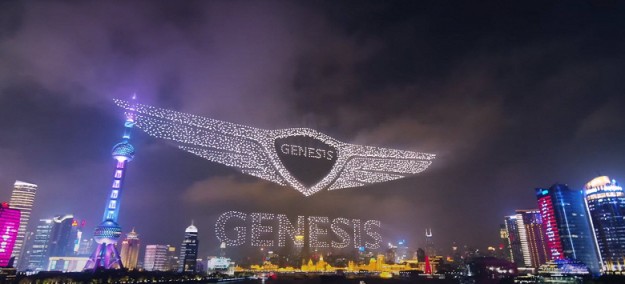 Удивительное шоу с участием 3281 дрона. Genesis установила мировой рекорд Гиннеса