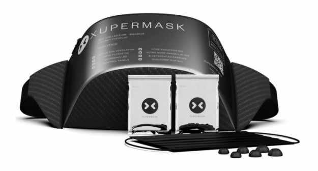 Рэпер Will.i.am представил защитную маску за 9 с подсветкой, сменными фильтрами и беспроводными наушниками