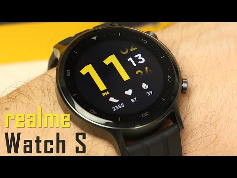 Видео обзор realme Watch S - смарт-часы 2021 года. Новые функции и новый дизайн
