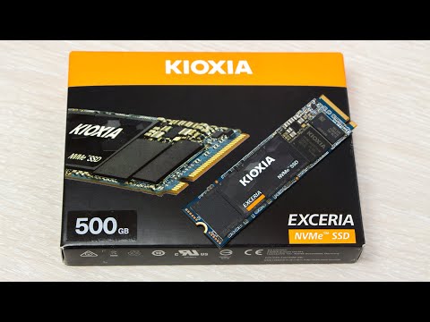 Видеообзор Kioxia Exceria NVMe 500 ГБ - доступный SSD формата M2 со скоростью чтения/записи 1700/1600 Мб/с