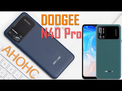 Видео анонс DOOGEE N40 Pro с ценой от $99.99 - смартфон на Helio P60 с 6/128 ГБ