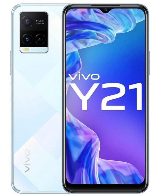 Смартфон Vivo Y21 получил экран Halo FullView HD+, батарею на 5000 мА·ч