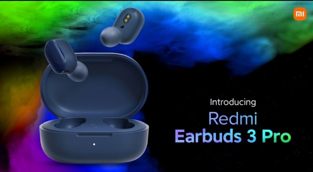 Представлены полностью беспроводные наушники Redmi Earbuds 3 Pro
