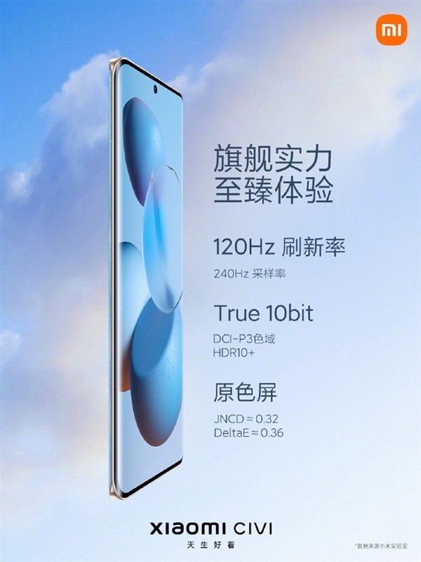 Представлен Xiaomi Civi — самый тонкий и лёгкий смартфон Xiaomi, с крошечным «подбородком» и достойным аккумулятором