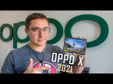 Видео знакомство с OPPO X 2021 - смартфон с раздвижным дисплеем