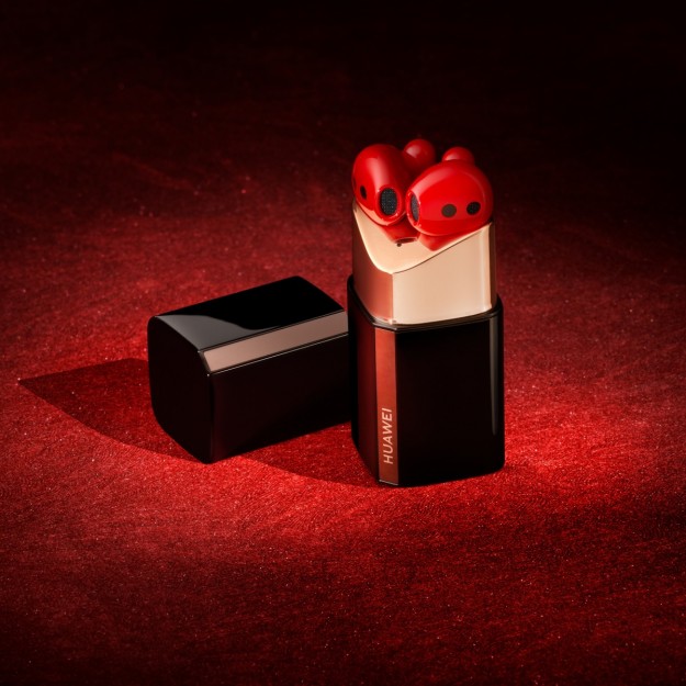 Huawei представила навушники FreeBuds Lipstick: приголомшливий зовнішній вигляд і чудова якість звучання