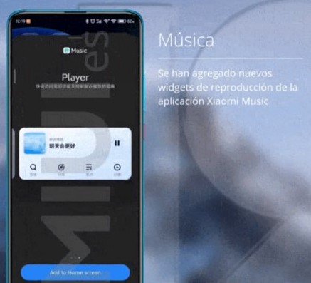 Xiaomi добавила в MIUI три модных music-виджета