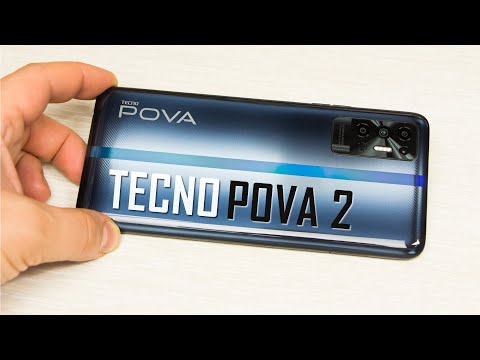 Видеообзор Tecno Pova 2 - огромный экран, большая батарея, игровой процессор и бюджетная цена