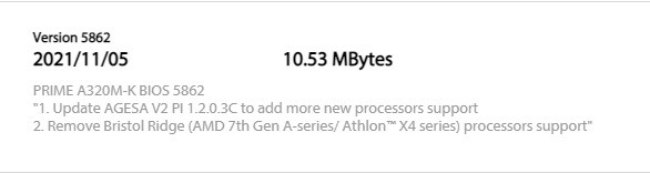 ASUS и Gigabyte неожиданно добавили поддержку чипов Ryzen 5000 своим платам с чипсетом AMD A320