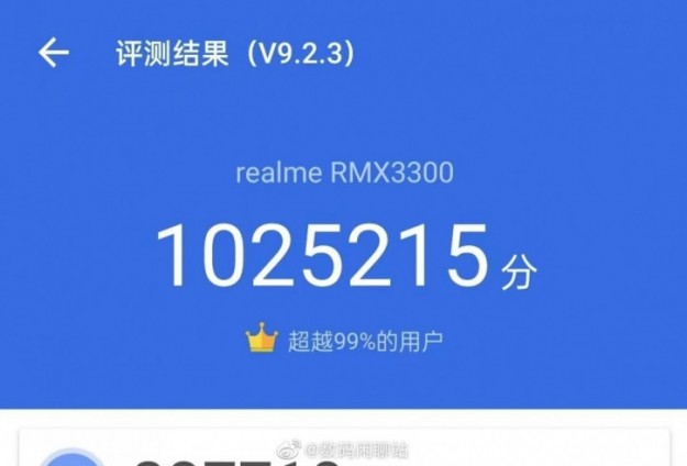 Топовый Realme GT 2 Pro показал мощь Snapdragon 8 Gen 1 в AnTuTu
