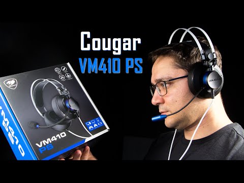 Видеообзор Cougar VM410 PS -  игровая гарнитура. ТОП материалы и отличное звучание