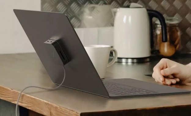 Представлен сверхтонкий безрамочный ноутбук без каких-либо портов